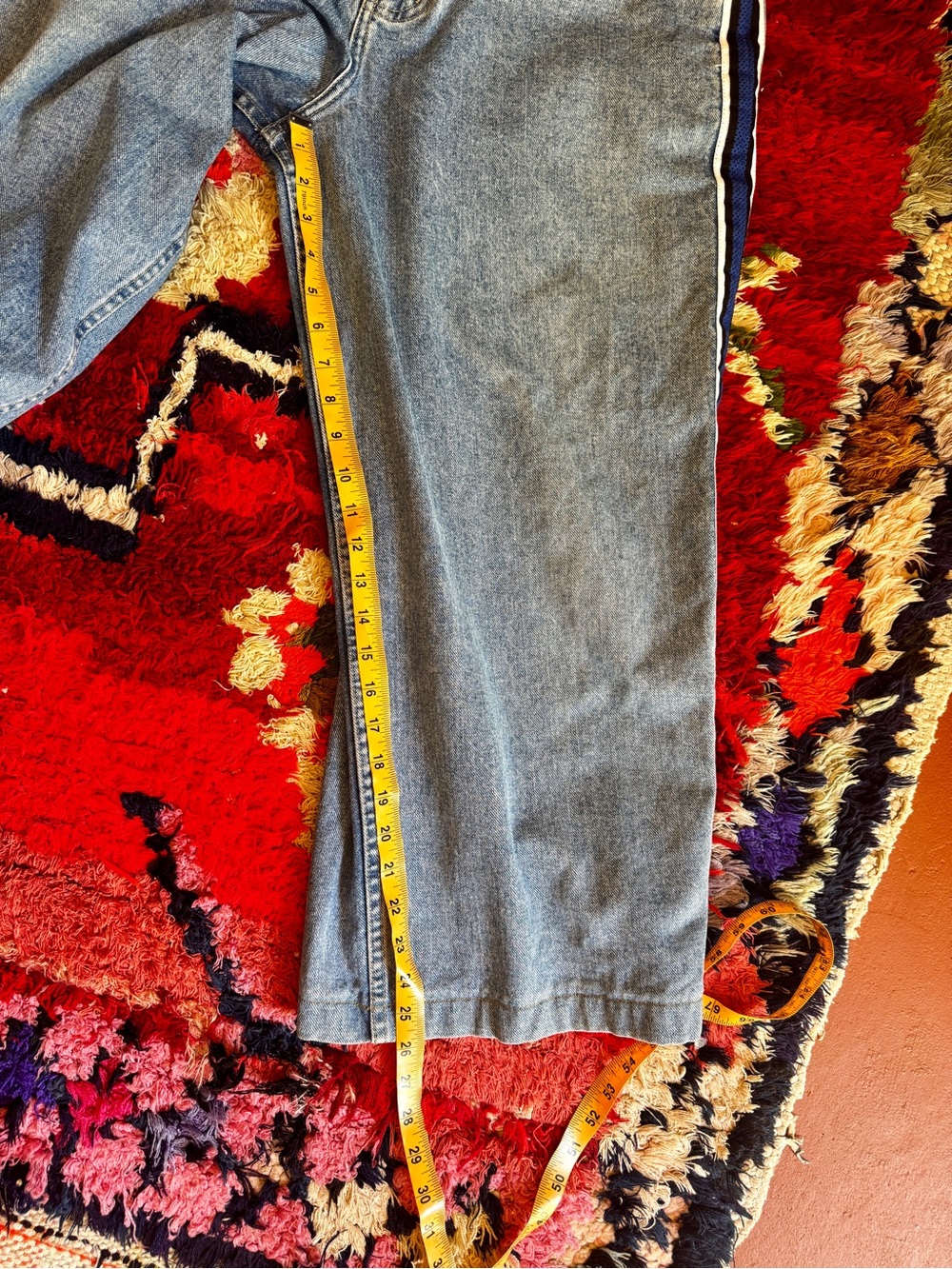 90s Vintage LEI Techno Zone JNCO Style Rave Jeans Sz 32 - Picture 9 of 12